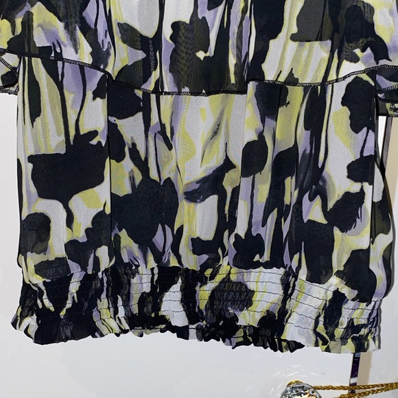 Floral Ruffle Off Shoulder Top - Picture 15 of 17